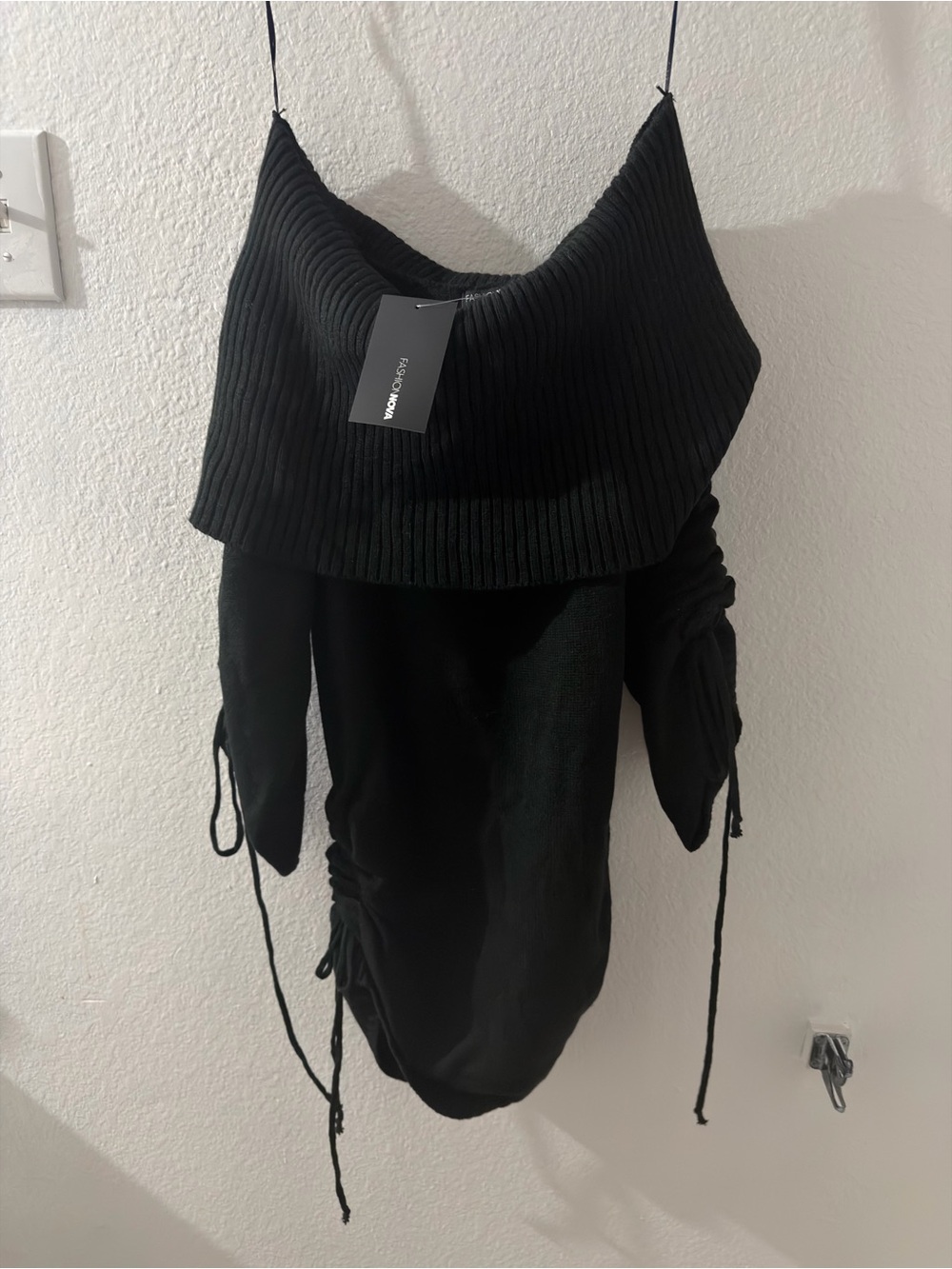 Fashion Nova Dress Black